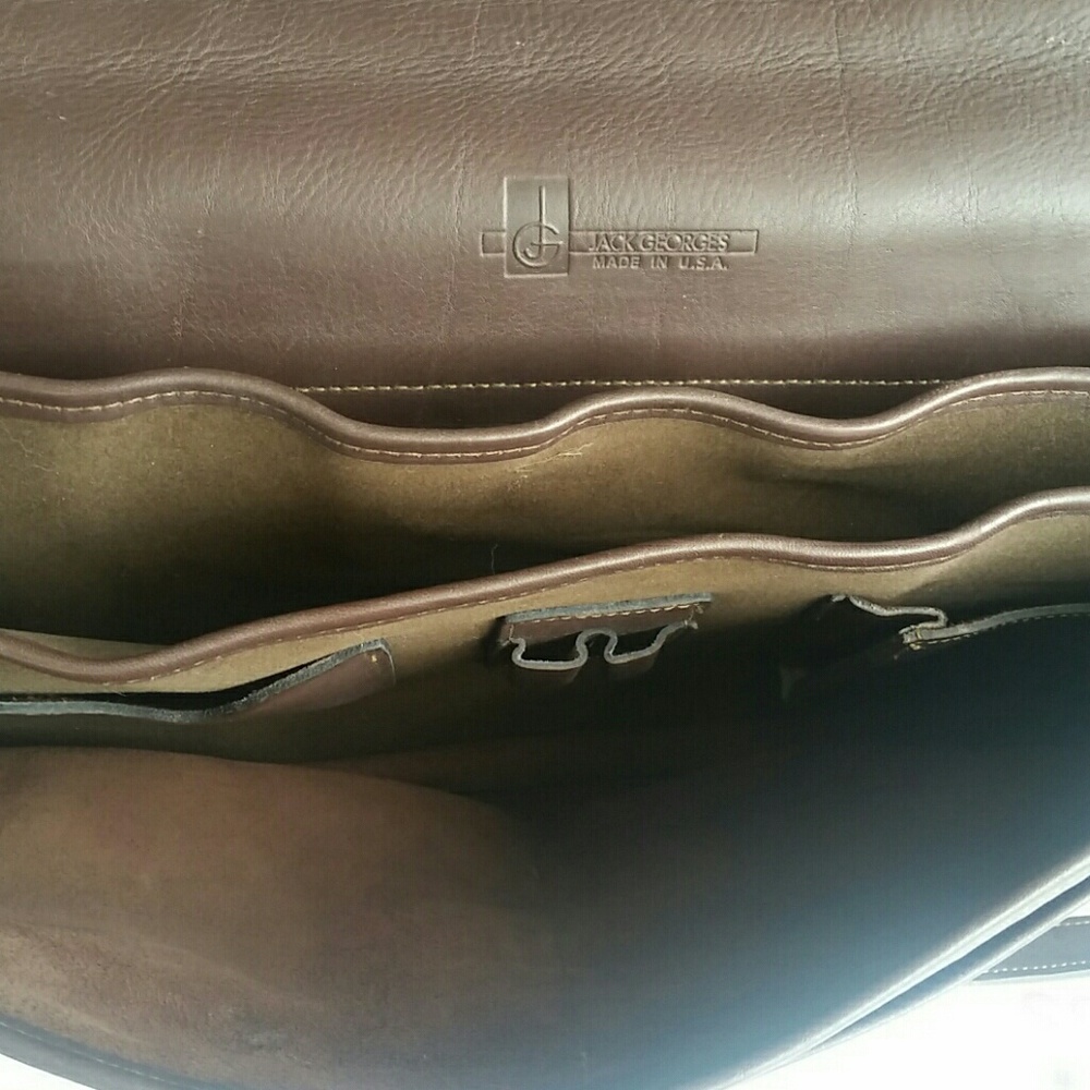 Leather Briefcase - Picture 6 of 8